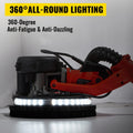 Drywall Sander 850W, Electric Drywall Sander, Electric Sander, with LED Strip Light and Vacuum Bag, Variable Speed 800 1750 RPM, Foldable Sheetrock